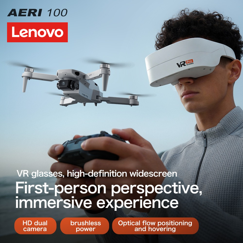 Drone Kit Long Range - Lenovo Aeri100/Aeri100VR Remote Control Drone 5G