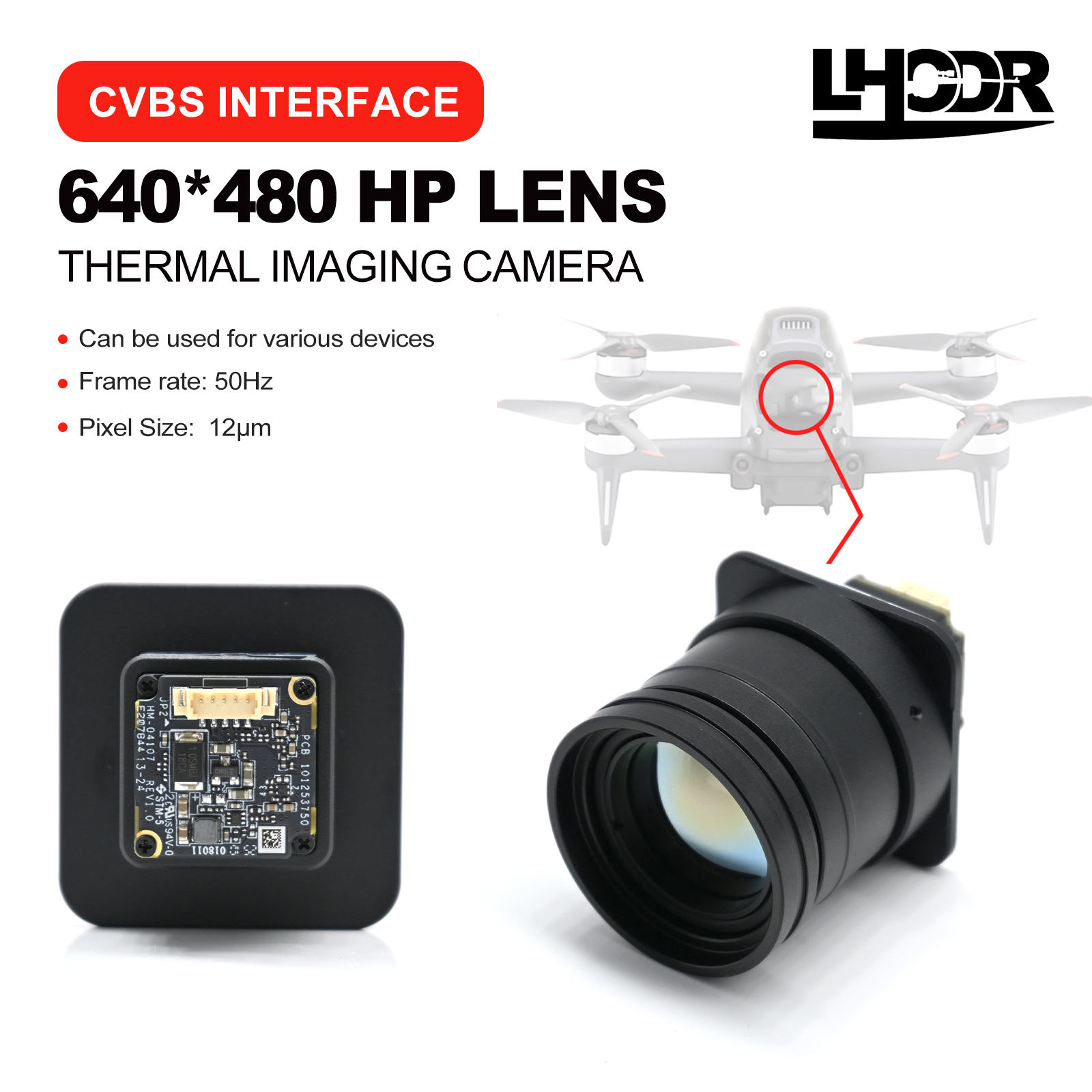 30mm 640x480 pix Drone thermal - Drone Kit With Camera reseña y precio