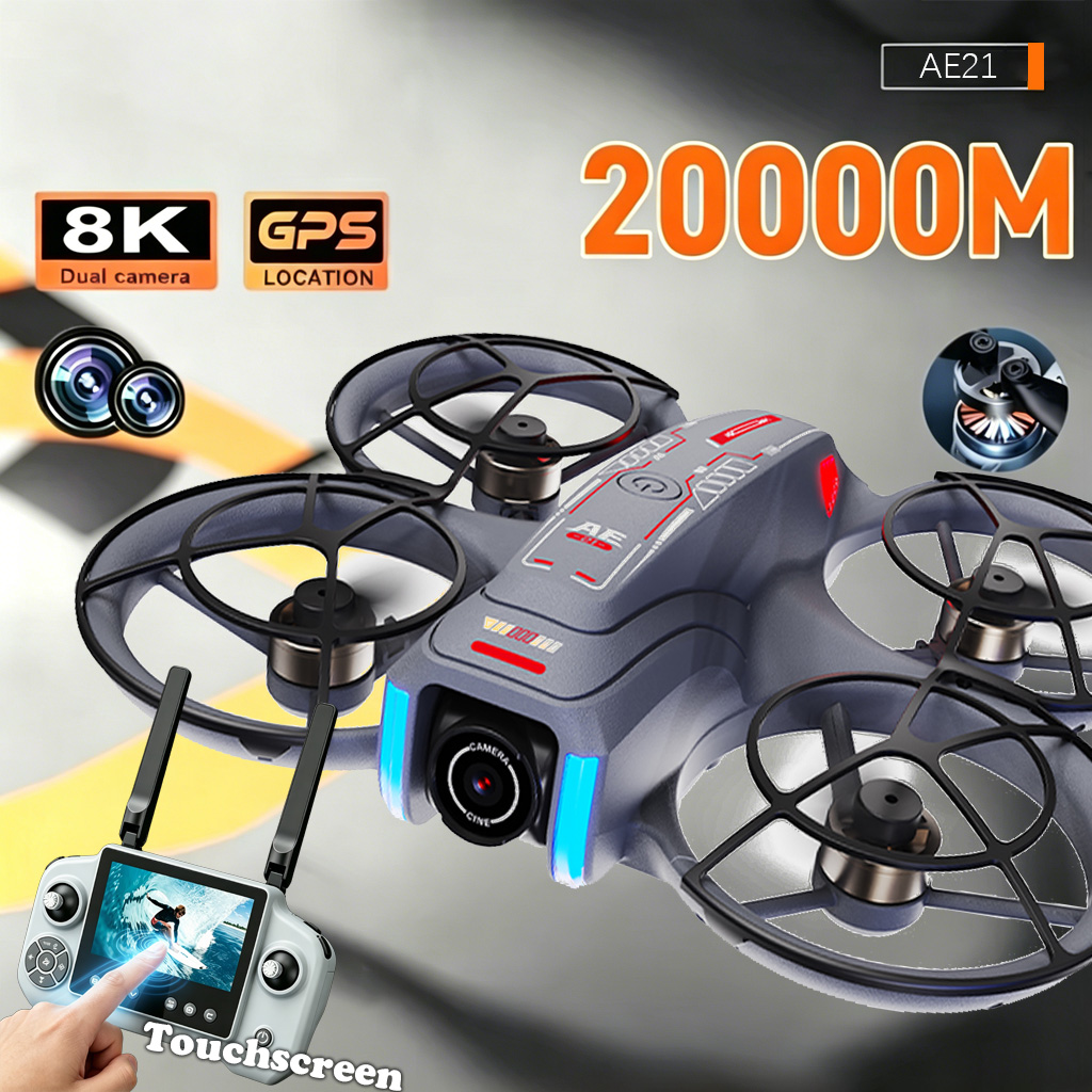 Upgrade AE21 Aerial Drone 8K H - Drone Kit Professional reseña y precio