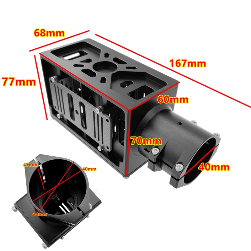 XAERO D40 Carbon Tube Motor Mo - Drone Kit Heavy Lift reseña y precio