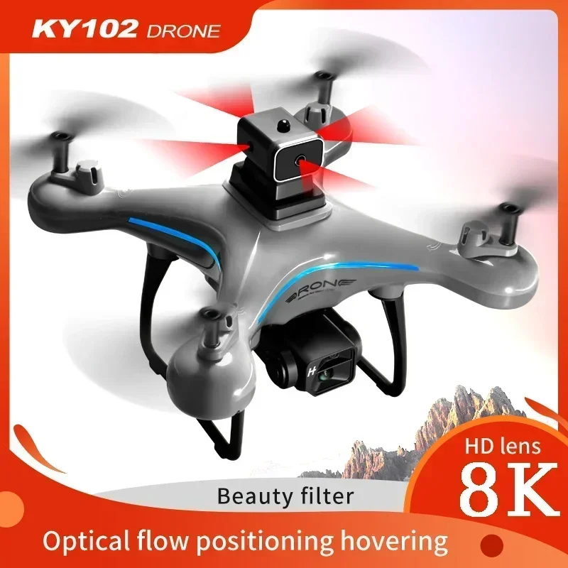 KY102 RC Drone 8K Professional - Drone Kit Vtol reseña y precio