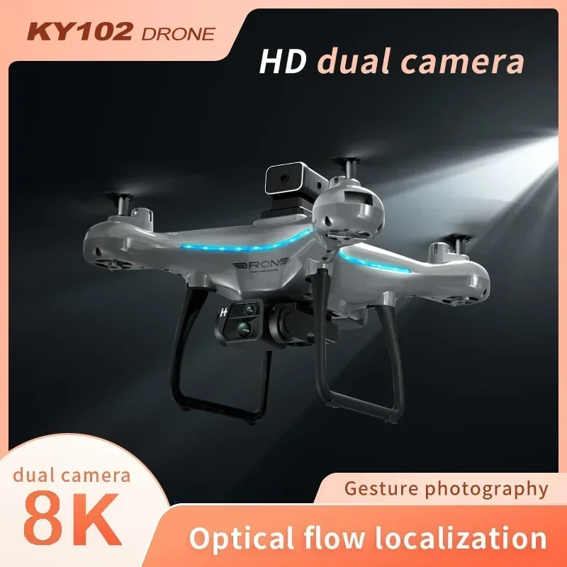 KY102 RC Drone 8K Professional - Drone Kit Vtol reseña y precio