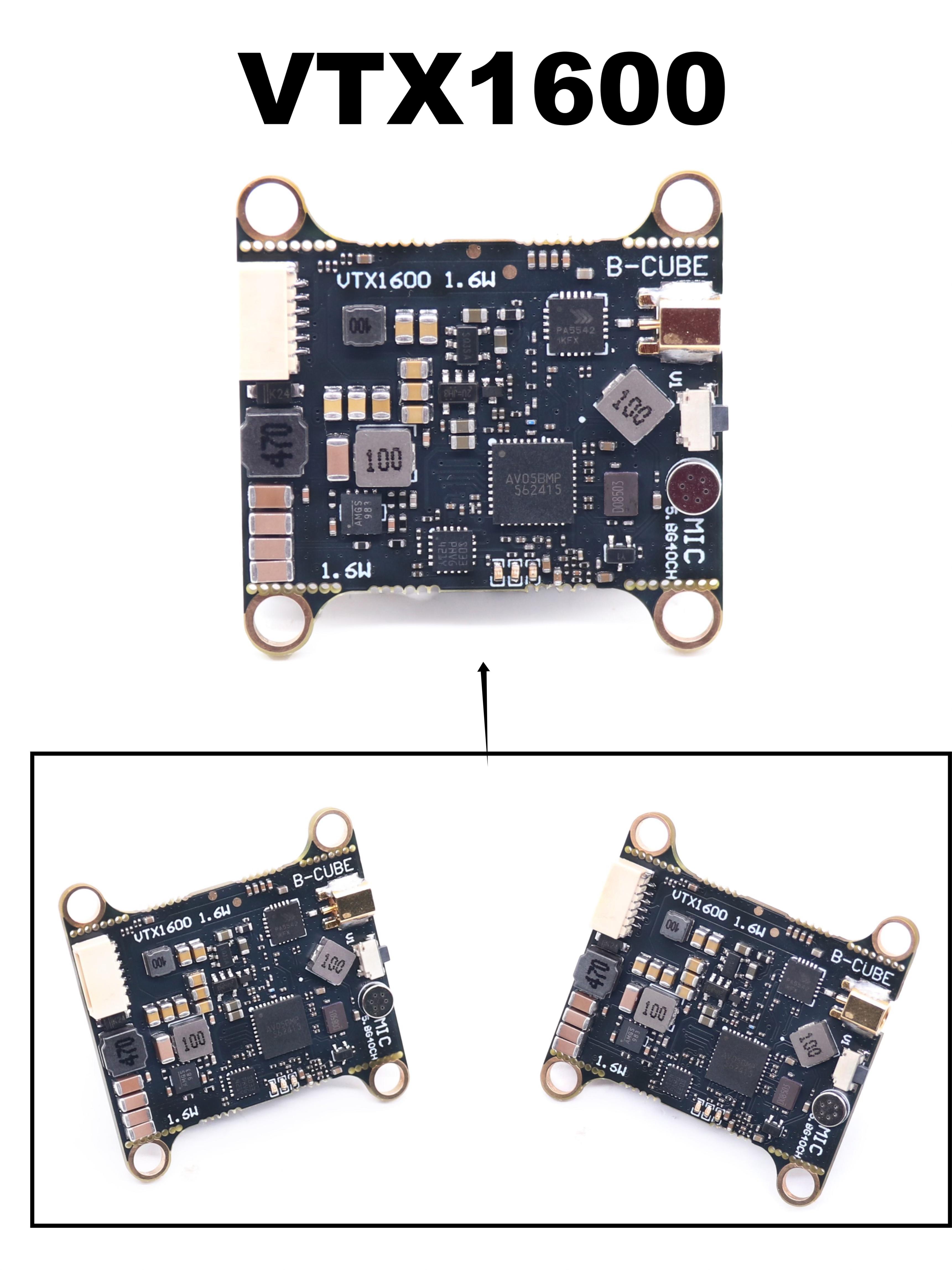 B-CUBE 5.8G VTX 800 1000 1600  - Drone Kit Vtol reseña y precio