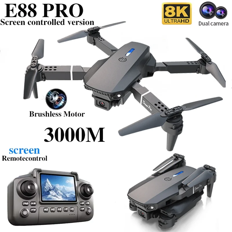 Professional E88 PRO Drone wit - Drone Kit Professional reseña y precio
