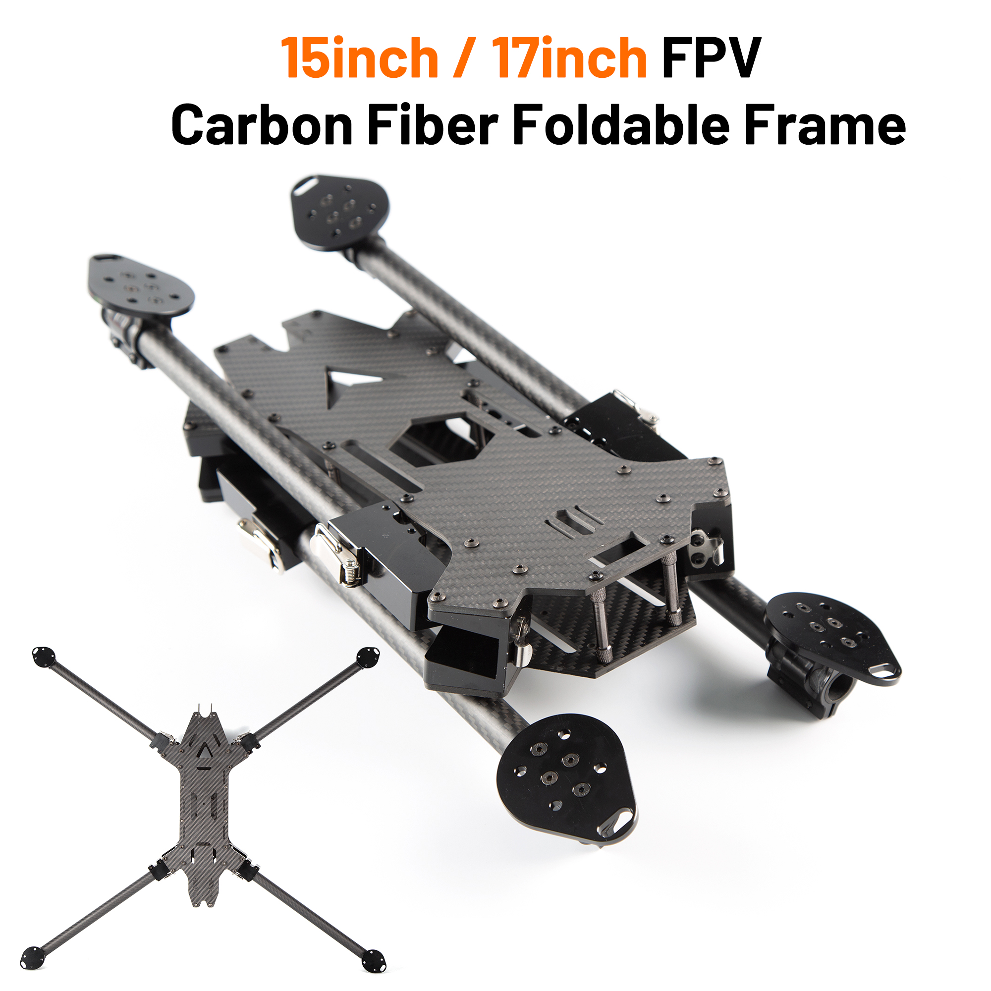 15inch /17inch FPV Carbon Fibe - Drone Kit Long Range reseña y precio
