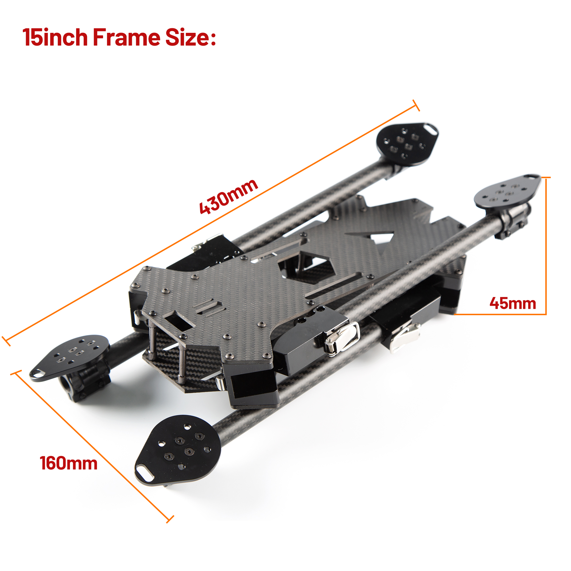 15inch /17inch FPV Carbon Fibe - Drone Kit Long Range reseña y precio
