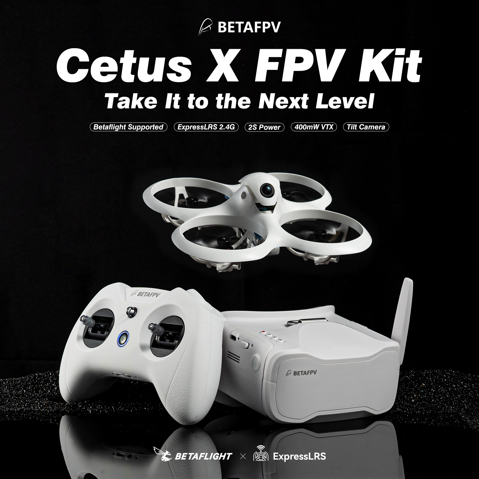 BETAFPV Cetus X FPV Kit Racing - Drone Kit Build Yourself reseña y precio