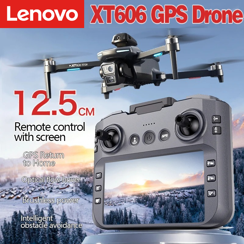 Lenovo XT606 MAX GPS Drone 4k  - Drone Kit Long Range reseña y precio