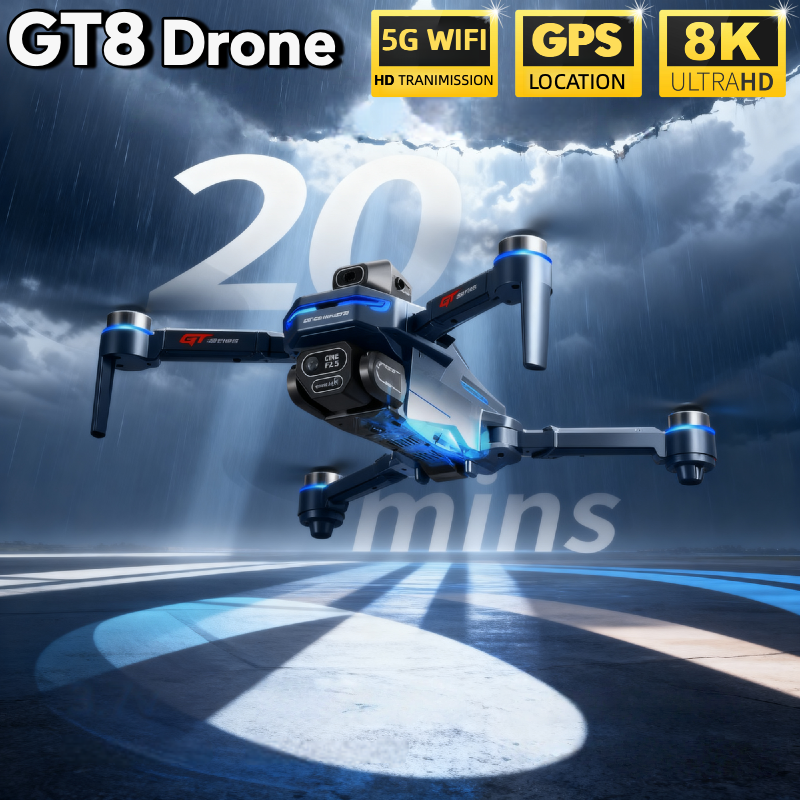 For Genuine GT8 Drone 4K Profe - Drone Kit Long Range reseña y precio