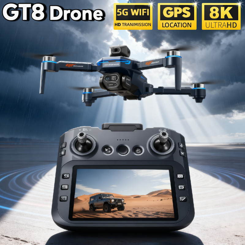 For Genuine GT8 Drone 4K Profe - Drone Kit Long Range reseña y precio