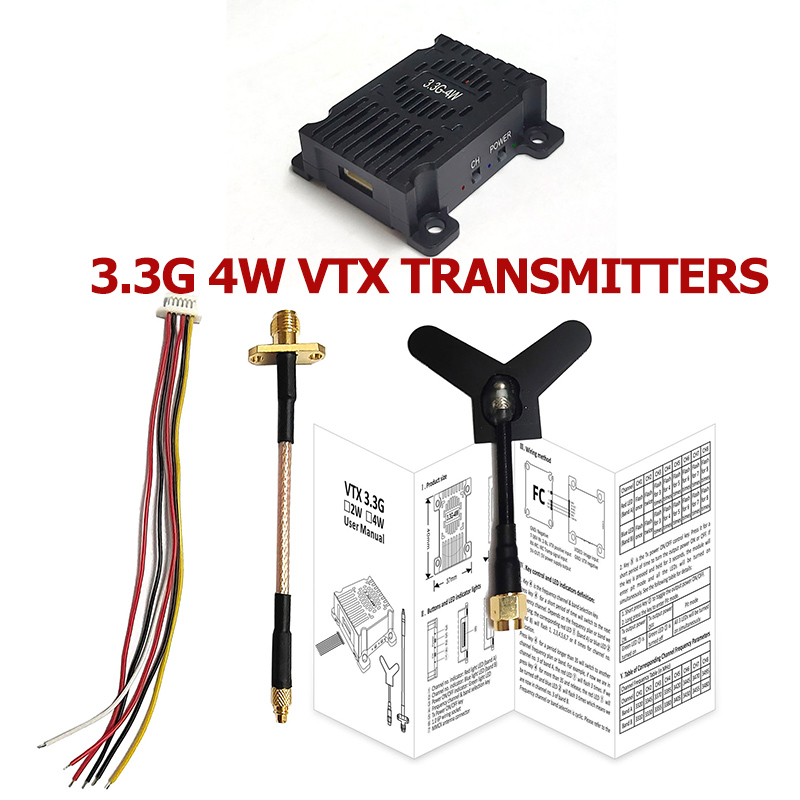 3.3GHz 3.3G 4W FPV Drones Mode - Drone Kit Long Range reseña y precio