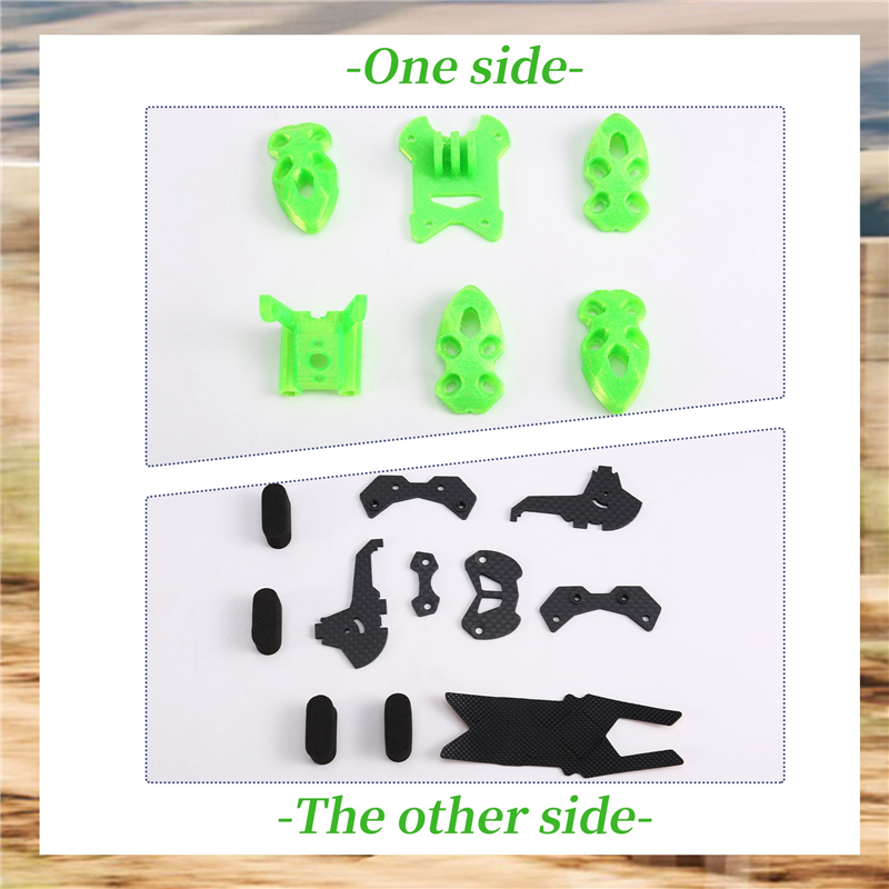 For FPV Racing Drone Frame Kit - Drone Kit Parts Included reseña y precio