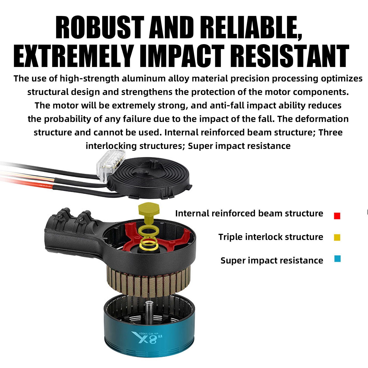 X8 Power System Kit: 100KV Mot - Drone Kit Heavy Lift reseña y precio