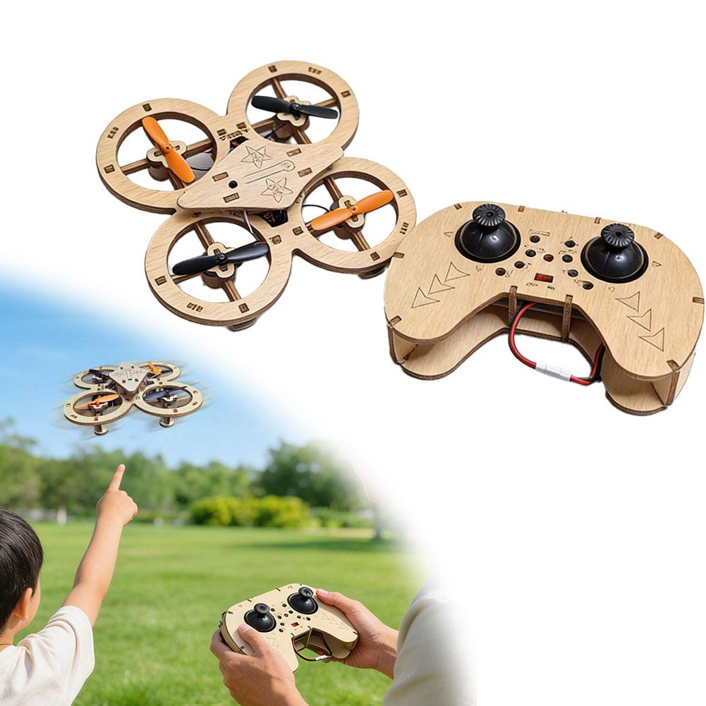 DIY Wooden RC Drone Quadcopter - Drone Kit Octocopter reseña y precio