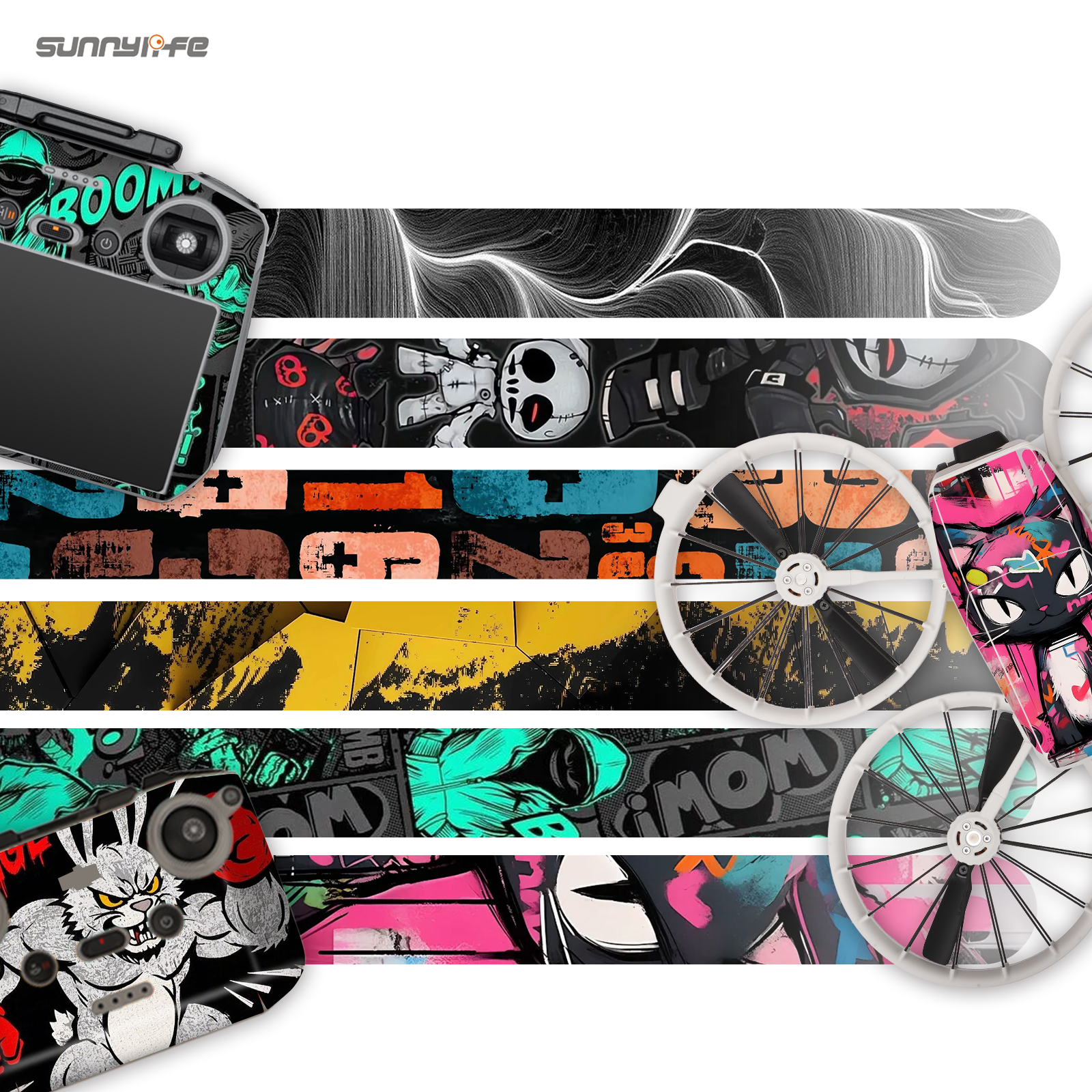 Sunnylife Sticker Kit for DJI  - Drone Kit Waterproof reseña y precio