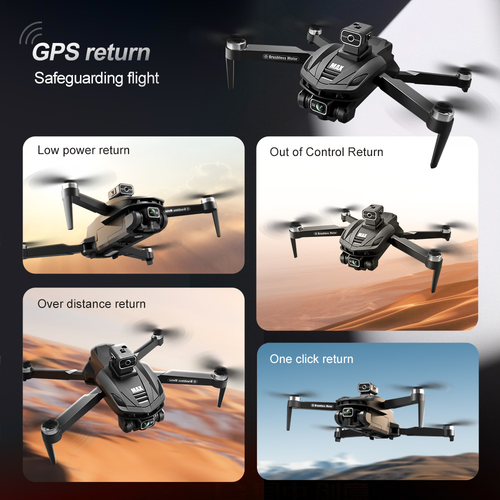 V168 PRO Max GPS Drone 8K Prof - Drone Kit Professional reseña y precio