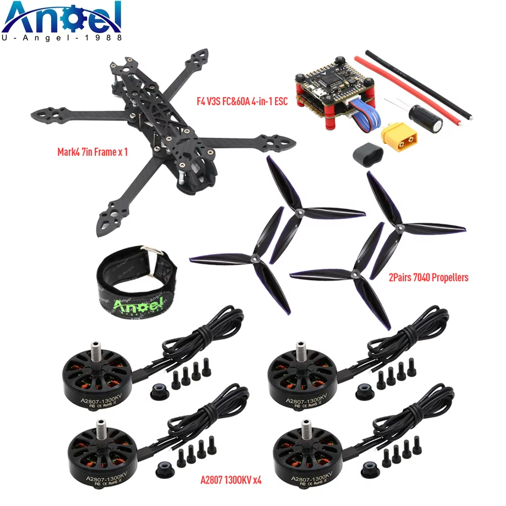 Mark4 Mark 4 7inch 295mm FPV F - Drone Kit With Camera reseña y precio