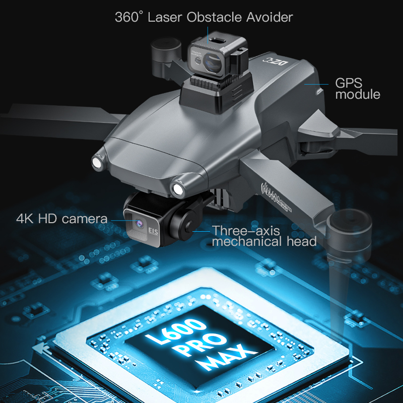 New LYZRC L600 PRO MAX Profess - Drone Kit Vtol reseña y precio