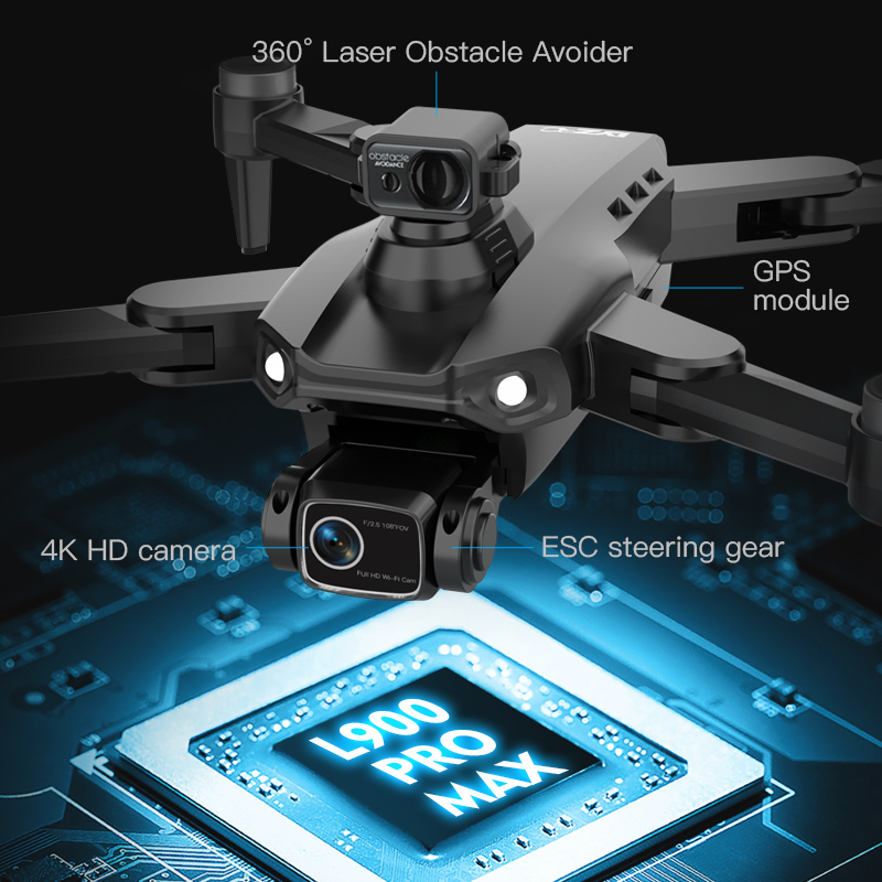 LYZRC L900 PRO MAX Drone 4K Pr - Drone Kit Vtol reseña y precio