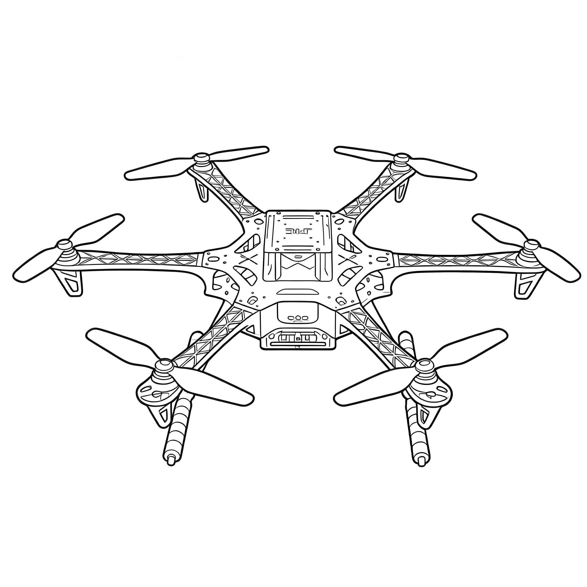 S550 RC Hexacopter Drone Frame - Drone Kit Hexacopter reseña y precio