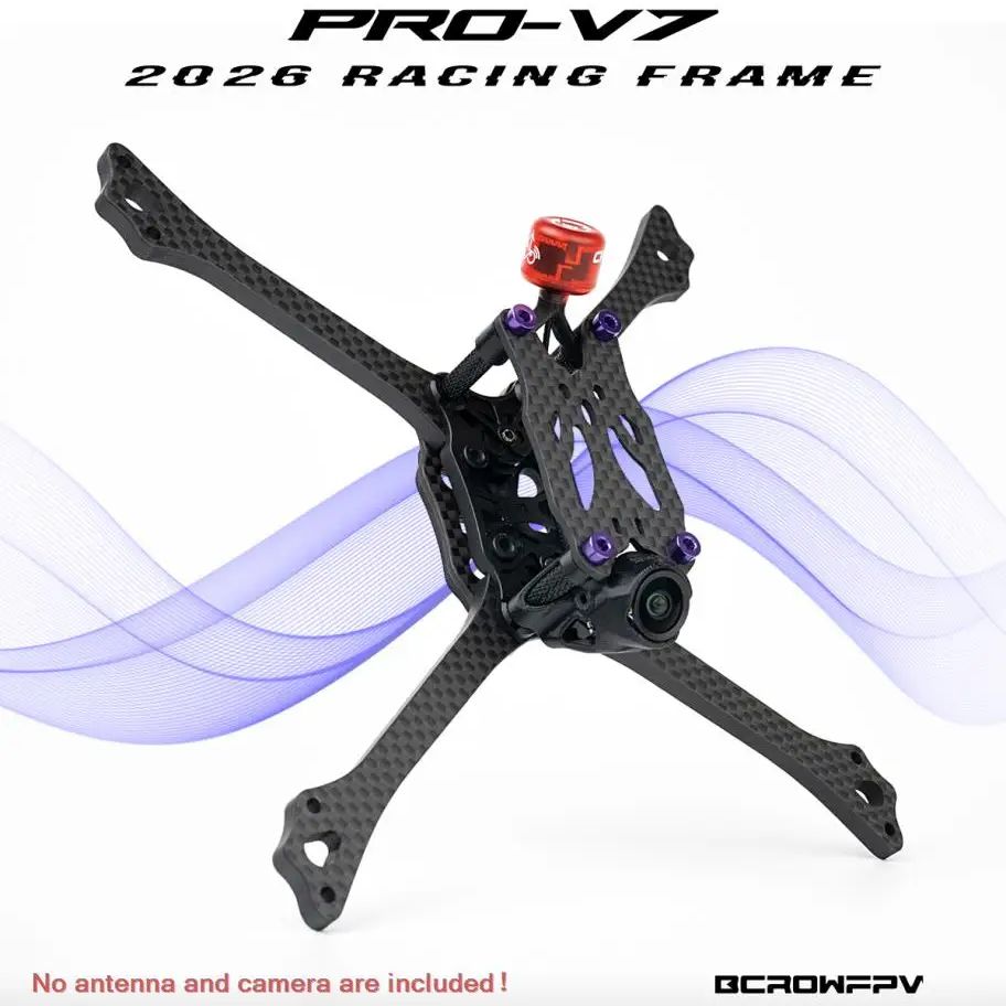 BCROWFPV PRO-V7 Racing Drone F - Drone Kit Racing reseña y precio