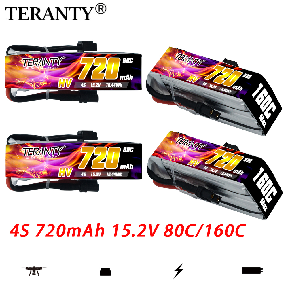 TERANTY 720mAh 4S 15.2V HV Lip - Drone Kit Racing reseña y precio