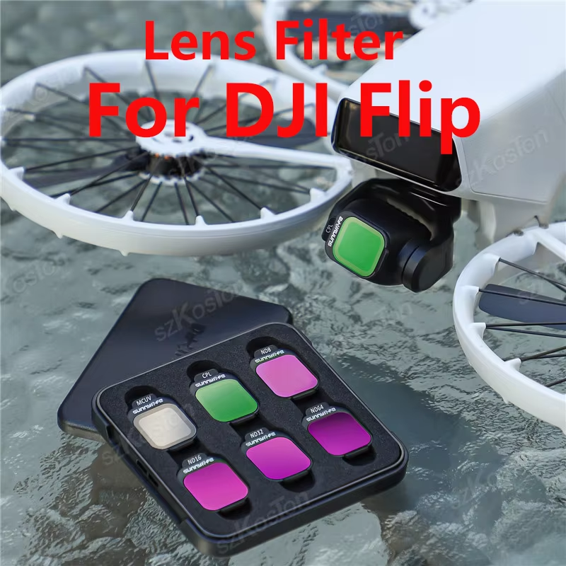 For DJI Flip Lens Filter Kit C - Drone Kit Build Yourself reseña y precio