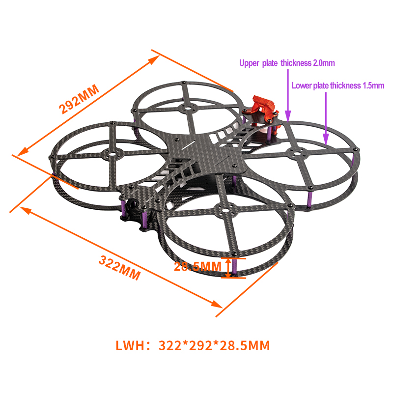 NEW 5 inch AOS Cine O5 EVO V1. - Drone Kit Racing reseña y precio