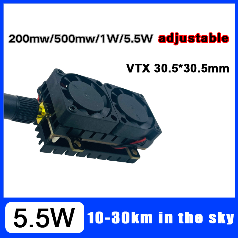 Long Range 5.8GHz 5.5W Video T - Drone Kit Long Range reseña y precio