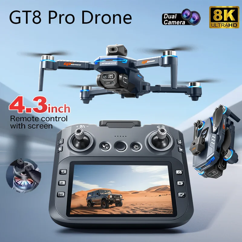 2026 New GT8 Drone GPS 8K Prof - Drone Kit Professional reseña y precio