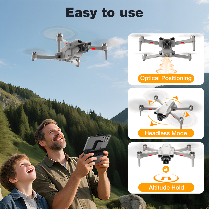2026 Hot L017 Pro Drone Brushl - Drone Kit Professional reseña y precio