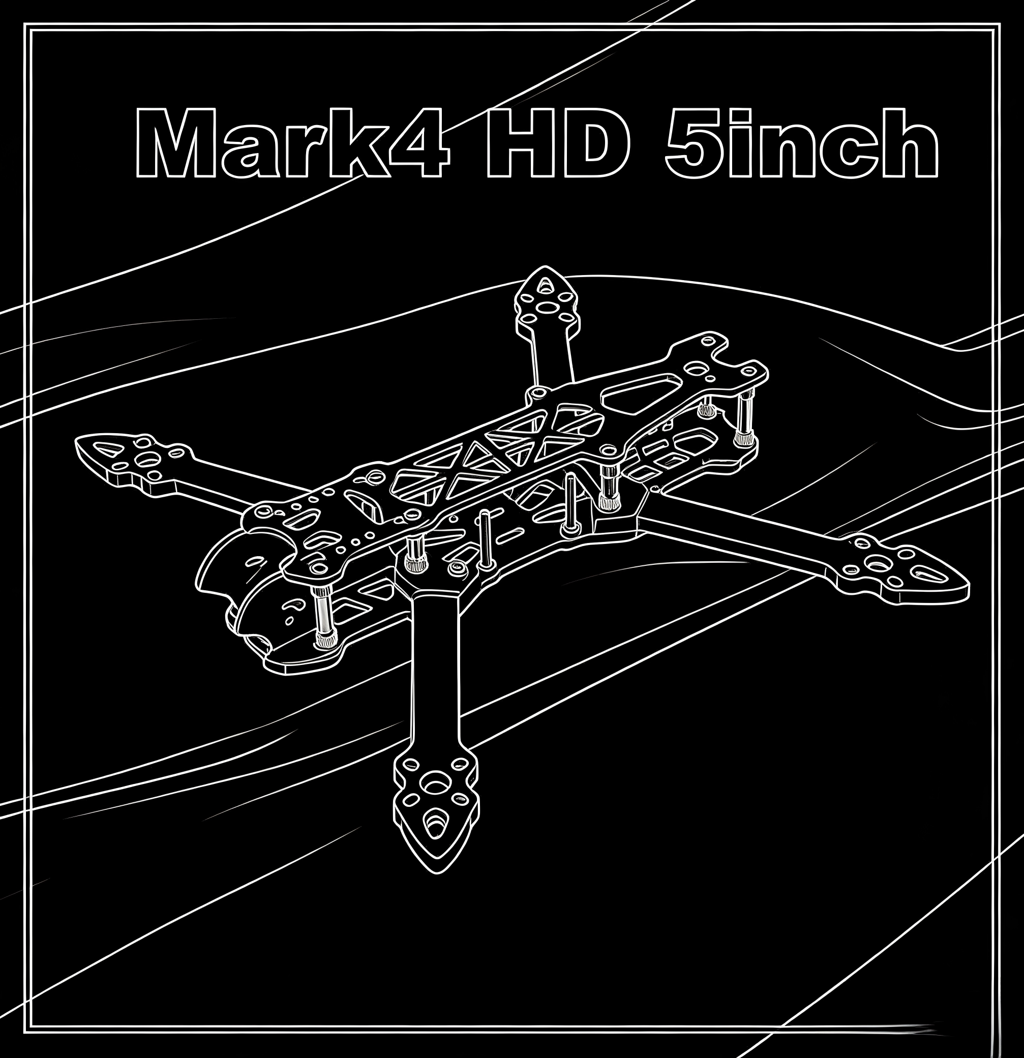 MARK4 V2 Mark 4 V2 5inch 240mm - Drone Kit Racing reseña y precio