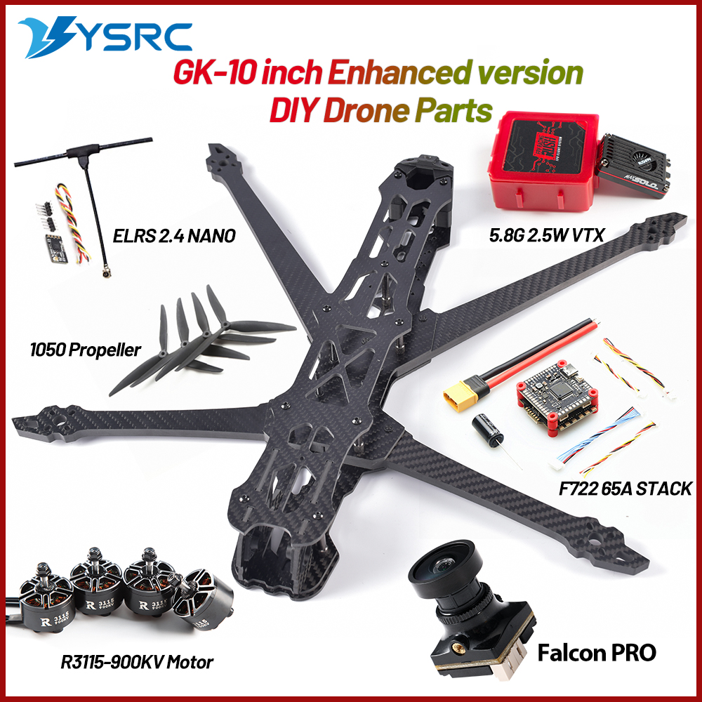 GK-V3 10 inch 435mm Wheelbase  - Drone Kit Fpv reseña y precio