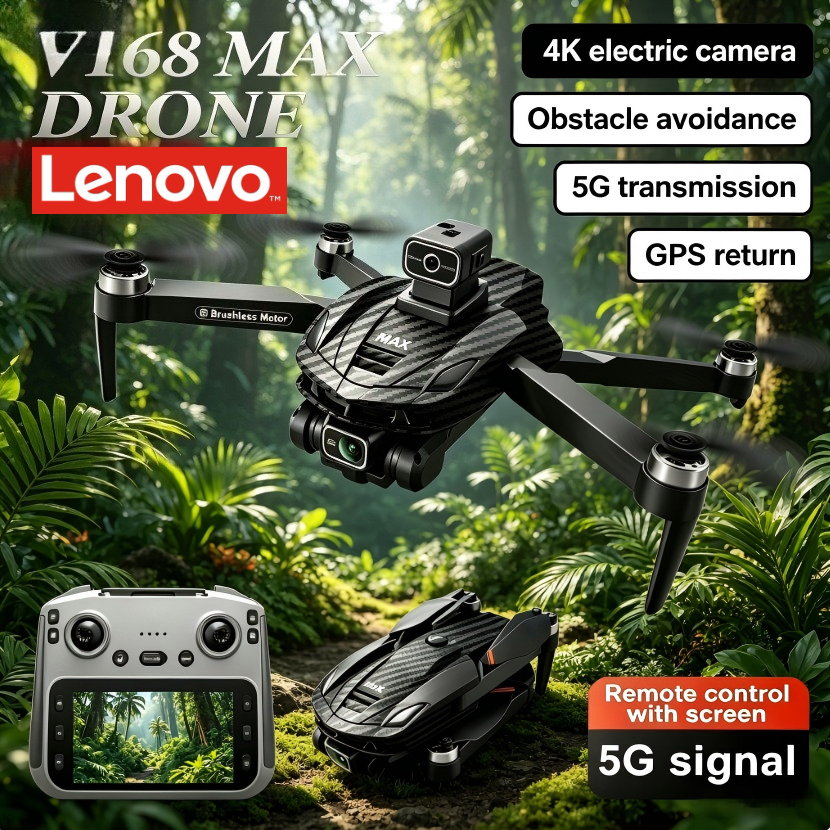 Lenovo V168 MAX 8K HD Drone 5G - Drone Kit Long Range reseña y precio