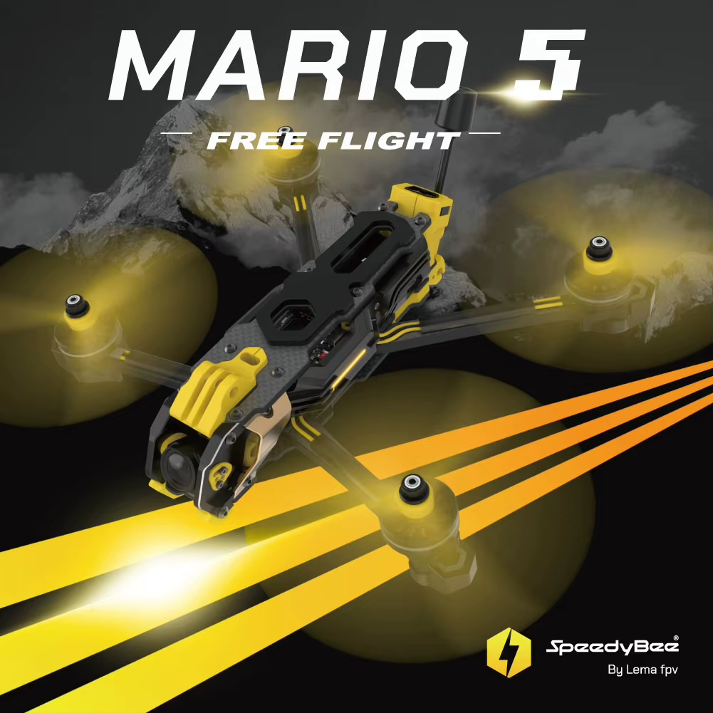 SpeedyBee Mario 5 Frame 5 Inch - Drone Kit Build Yourself reseña y precio